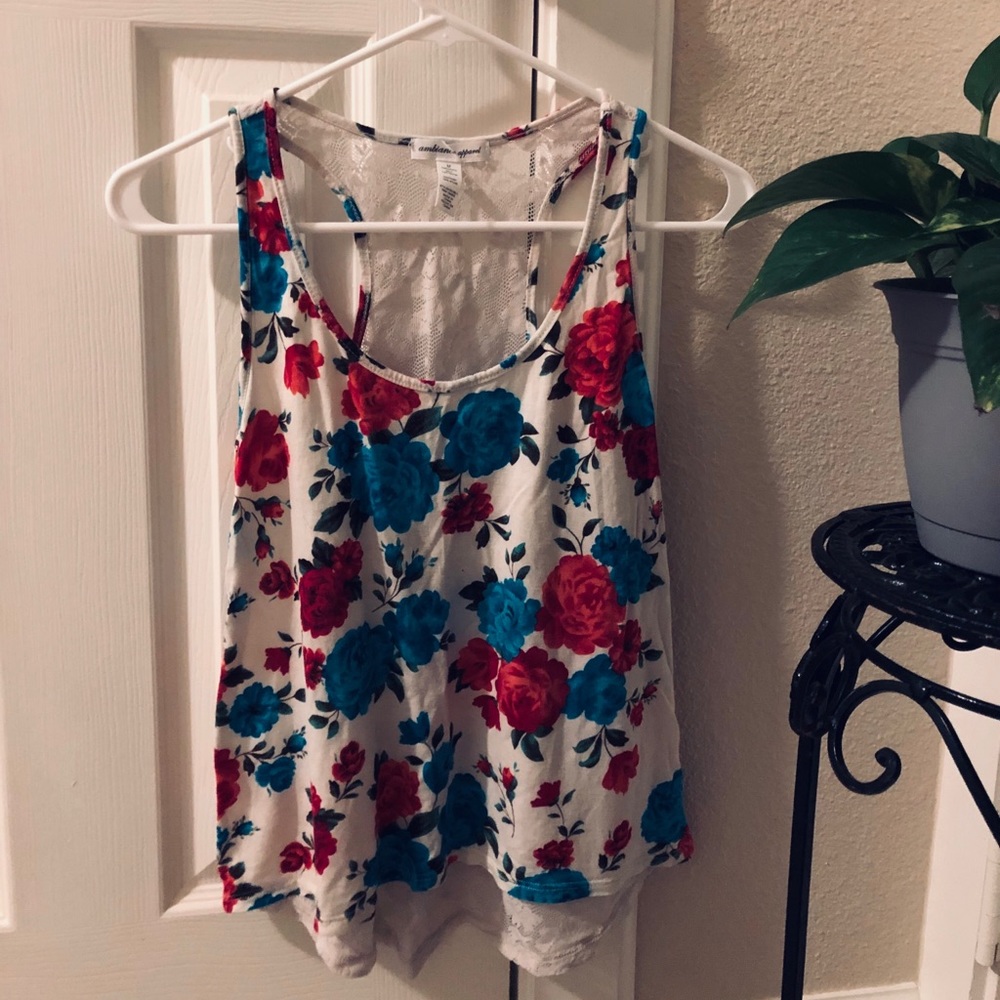 Floral crop top